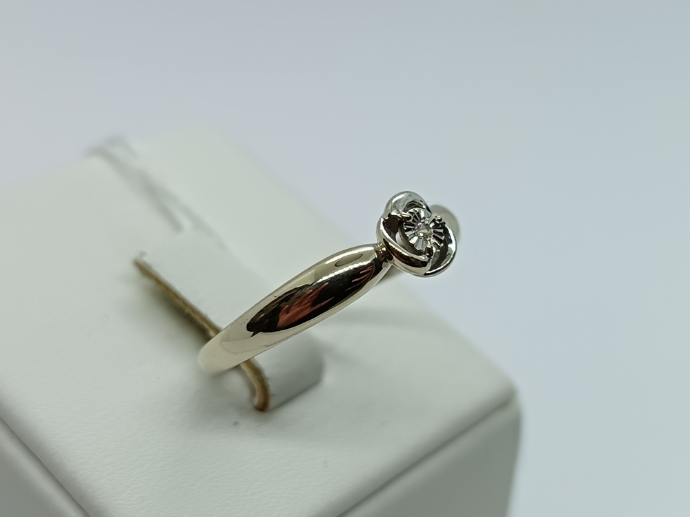 КОЛЬЦО БРИЛЛИАНТ Au 585