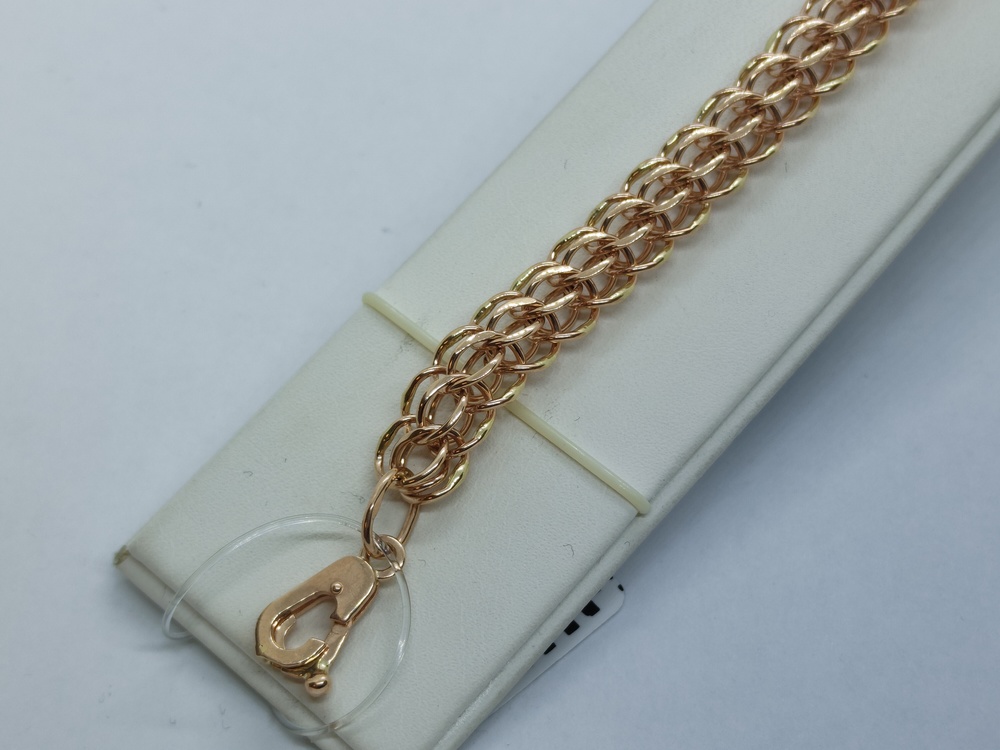 170005 БРАСЛЕТ ПОЛНОВЕСНЫЙ Итальянка (Au 585)