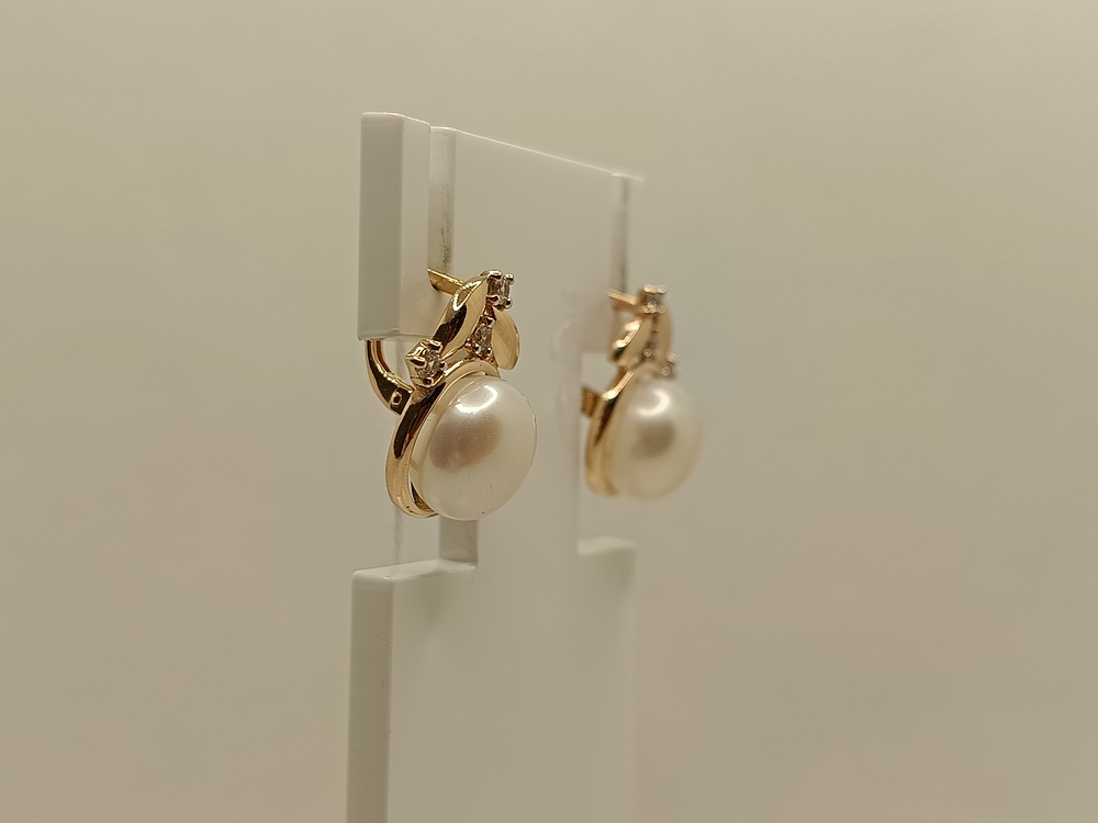 СЕРЬГИ С КАМНЯМИ (Au 585)