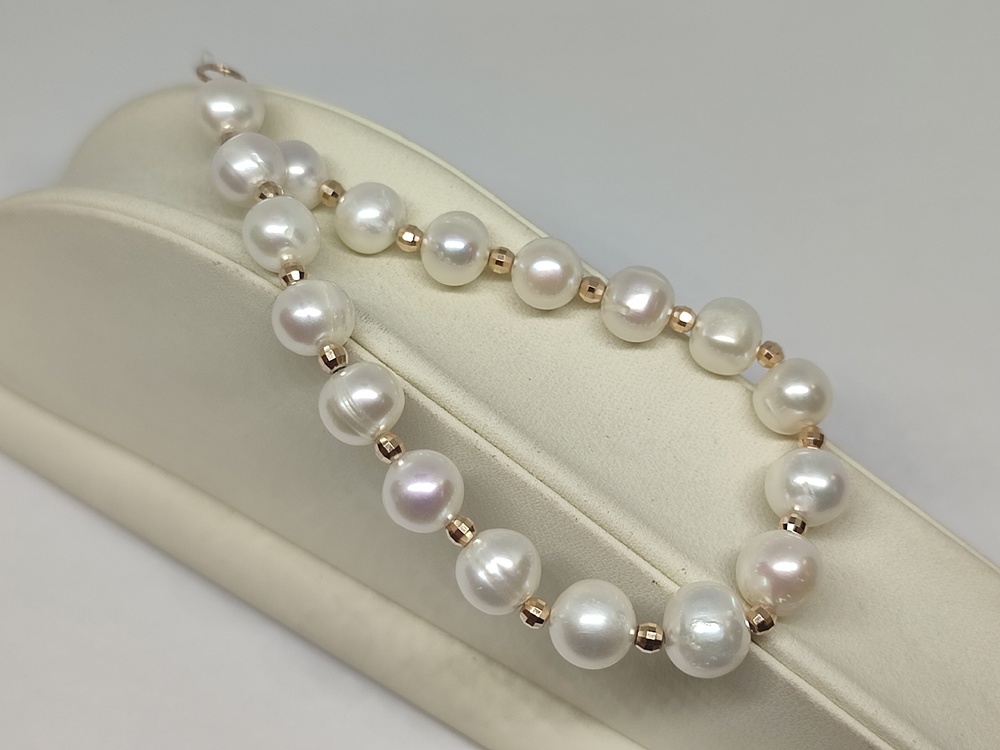 БРАСЛЕТ ЖЕМЧУГ (Au 585)