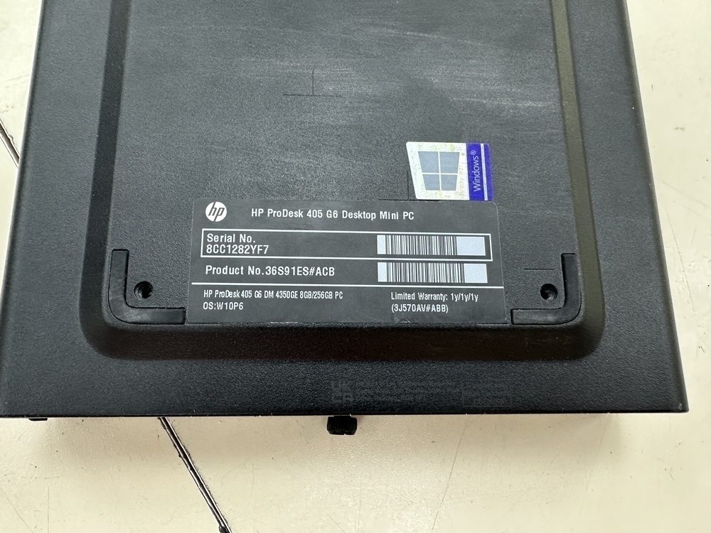 Неттоп HP ProDesk 405 G6;