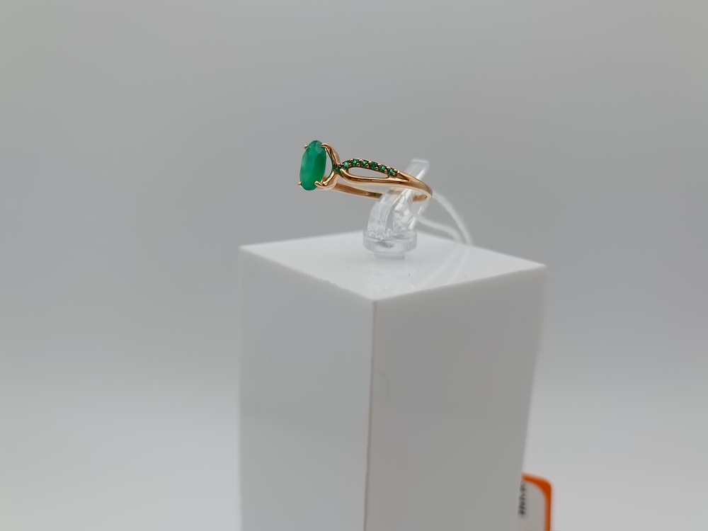 КОЛКМИ585 КОЛЬЦО С КАМНЯМИ (Au 585)