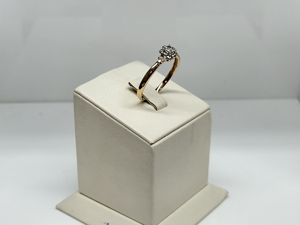 КОЛЬЦО БРИЛЛИАНТ Au 585