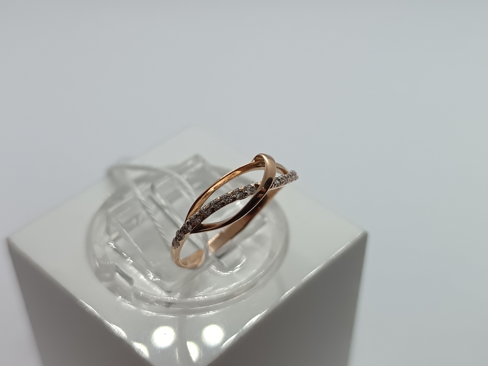 КОЛКМИ585 КОЛЬЦО С КАМНЯМИ (Au 585)