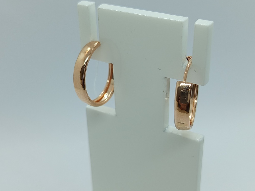 СЕРЬГИ КОНГО без камня (Au 585)