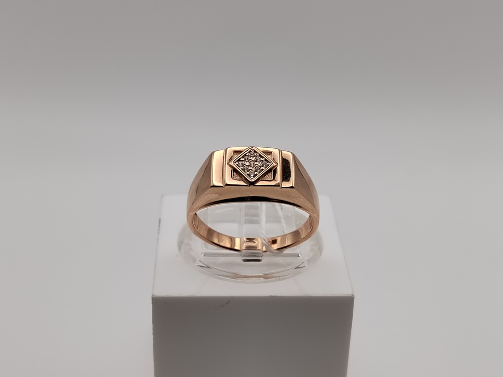 ПЕЧКМИ585 ПЕЧАТКА С КАМНЯМИ (Au 585)