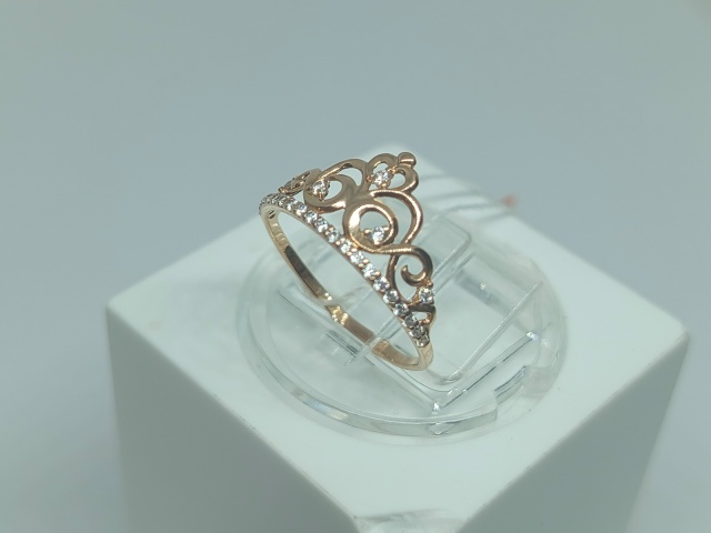КОЛКМИ585 КОЛЬЦО С КАМНЯМИ (Au 585)