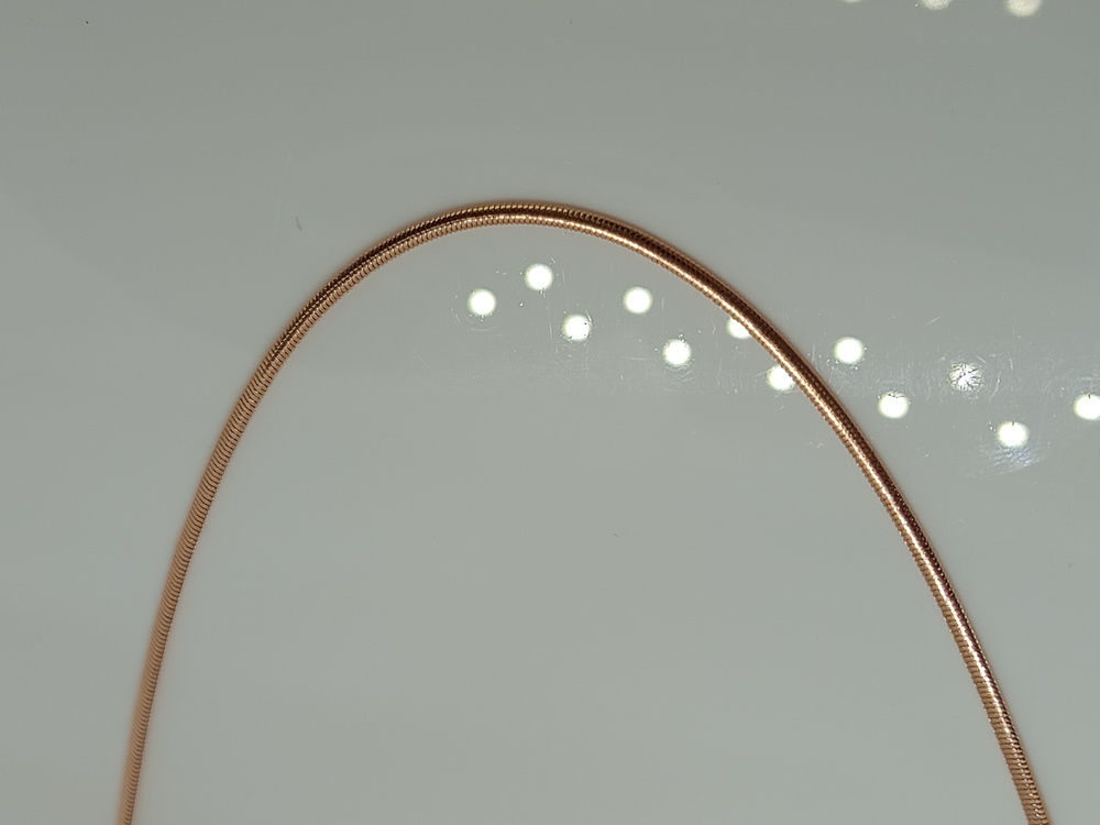 ЦЕПЬ ПОЛНОВЕСНАЯ Жгут(снейк) (Au 585)