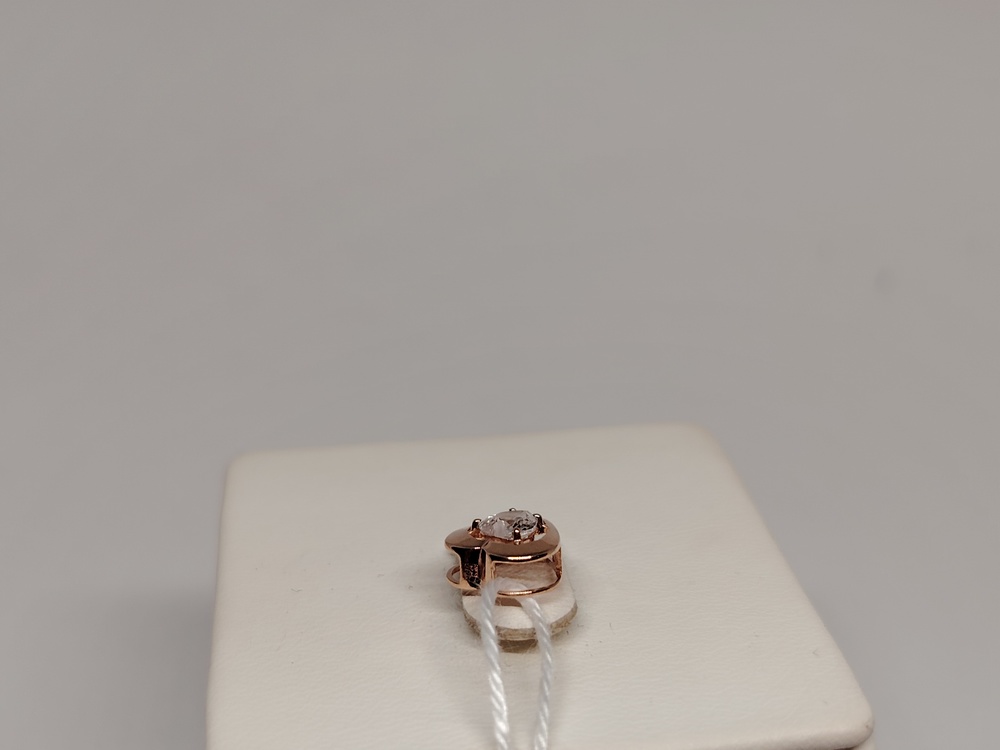 ПОДКМ585 ПОДВЕСКА С КАМНЕМ (Au 585)