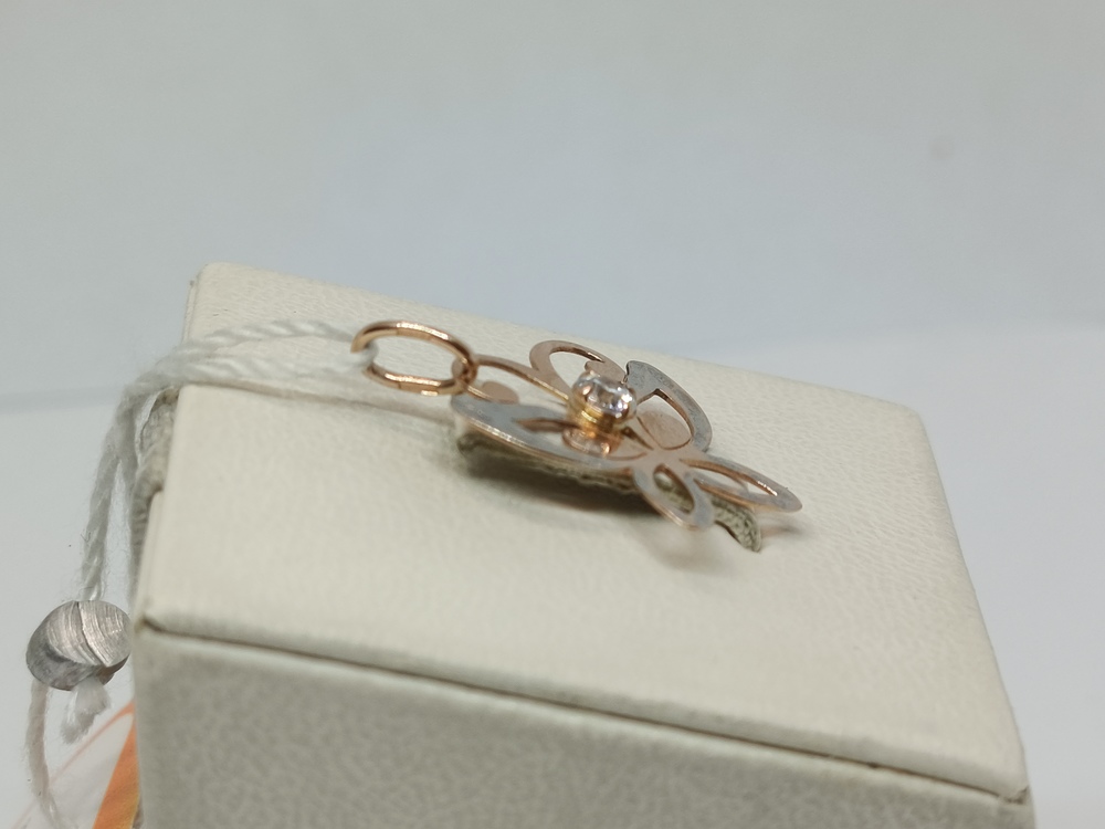 ПОДКМ585 ПОДВЕСКА С КАМНЕМ (Au 585)