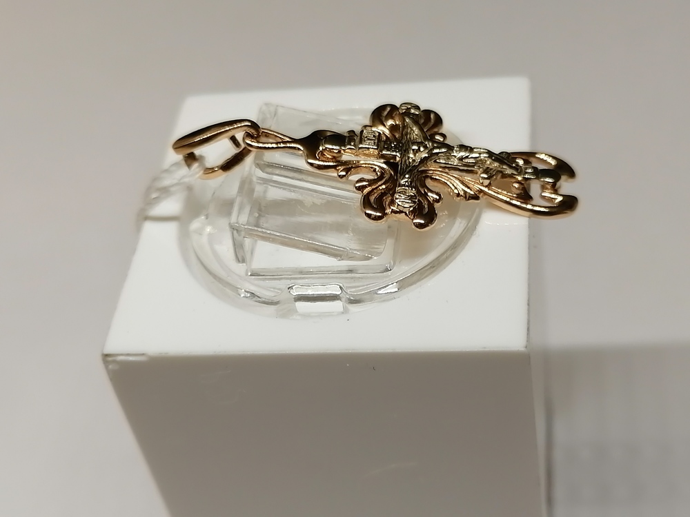 ПОДВЕСКА КРЕСТ БЕЗ КАМНЯ (Au 585)