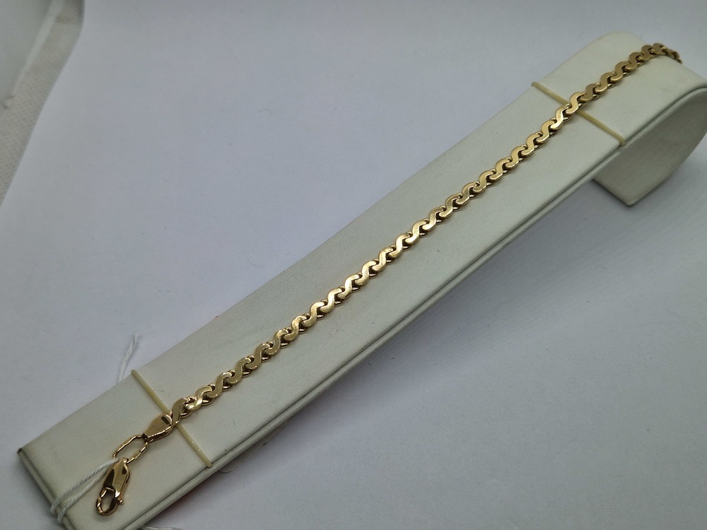 БРАСЛЕТ ПОЛНОВЕСНЫЙ Панцирное Au 585