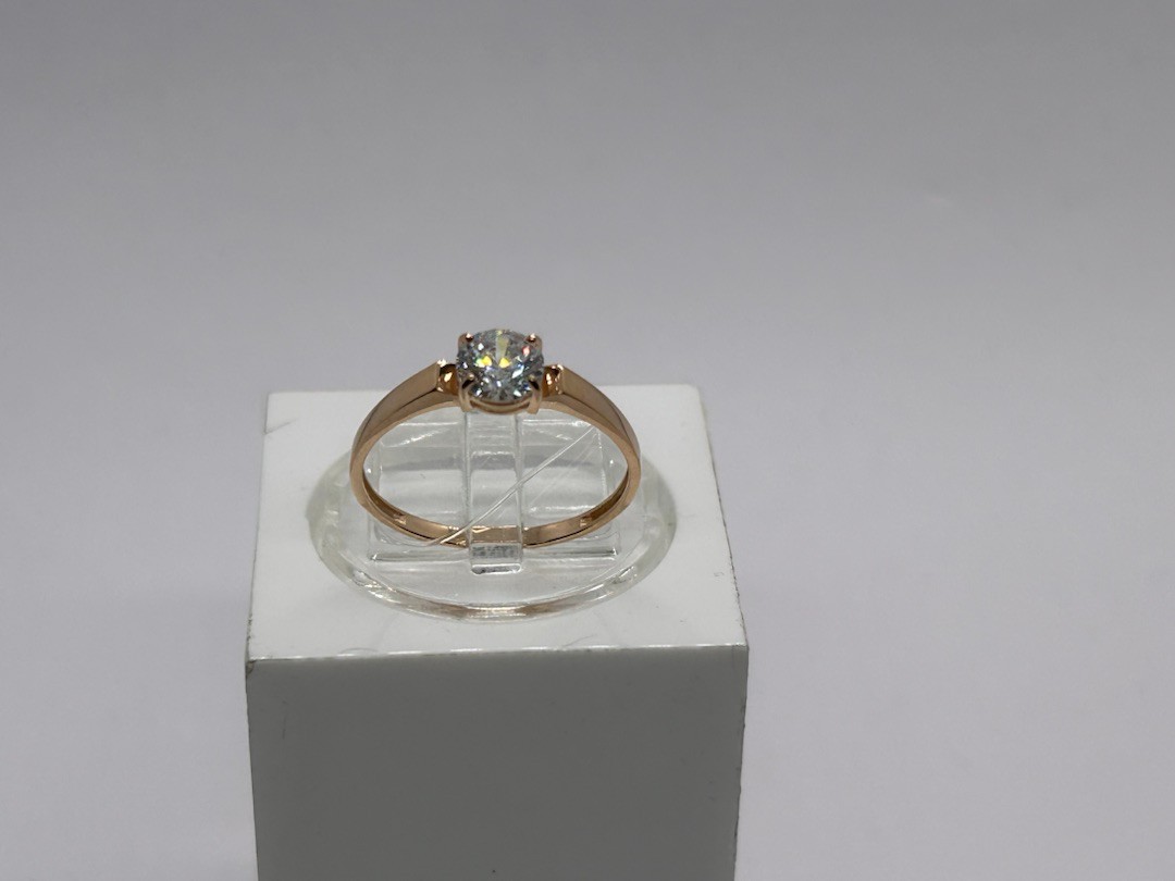 КОЛЬЦО С КАМНЕМ (Au 585)