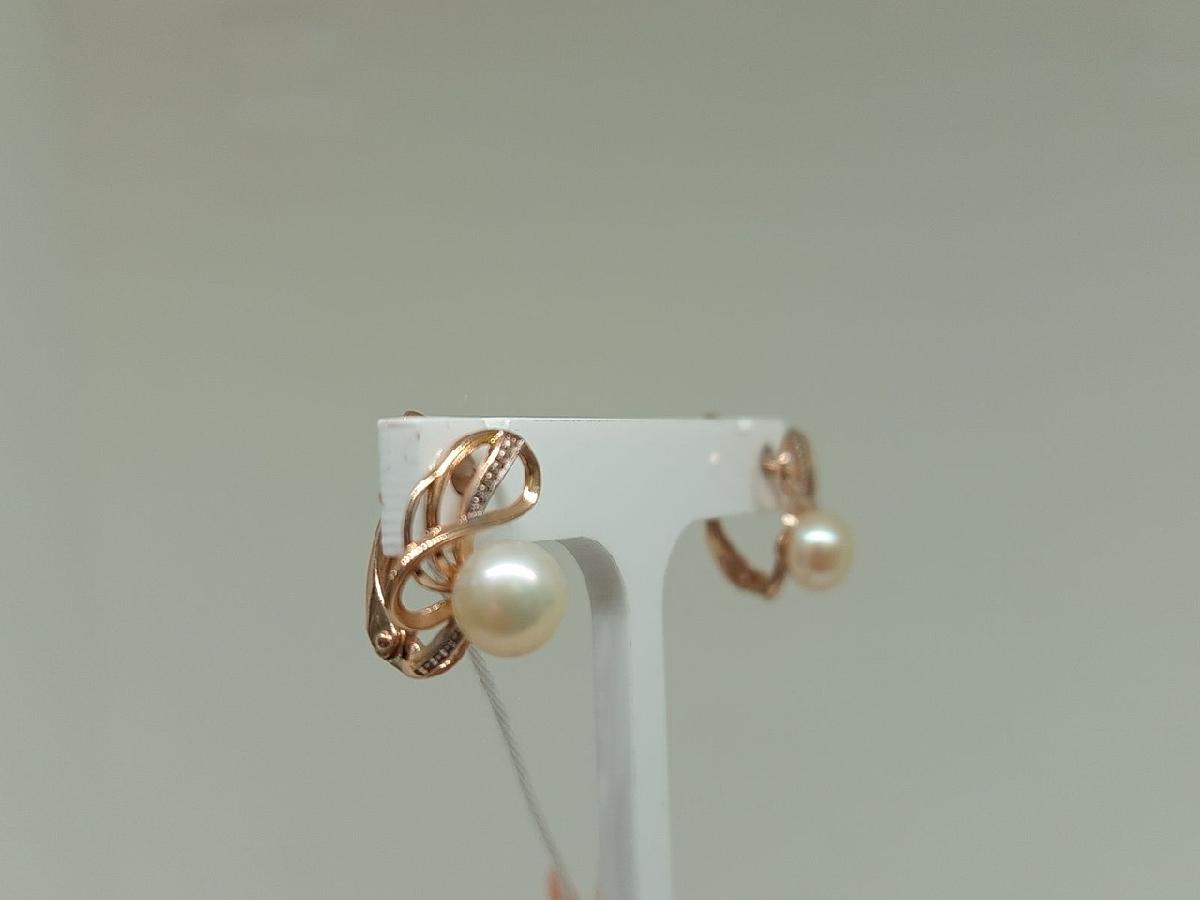 СЕРЬГИ С КАМНЯМИ (Au 585)