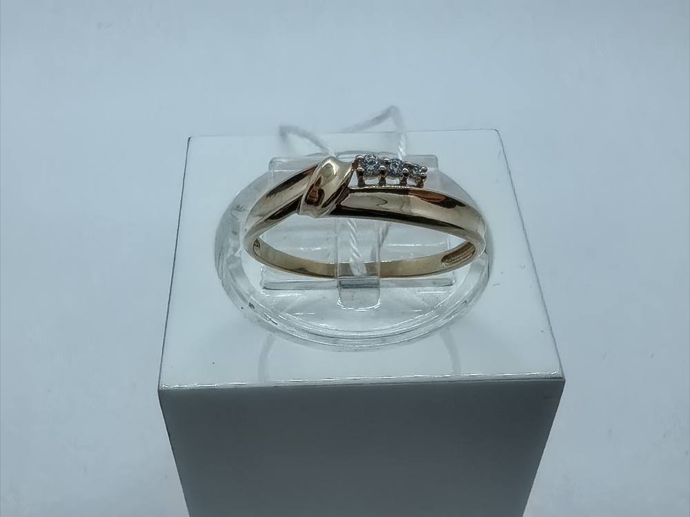 КОЛКМИ585 КОЛЬЦО С КАМНЯМИ (Au 585)