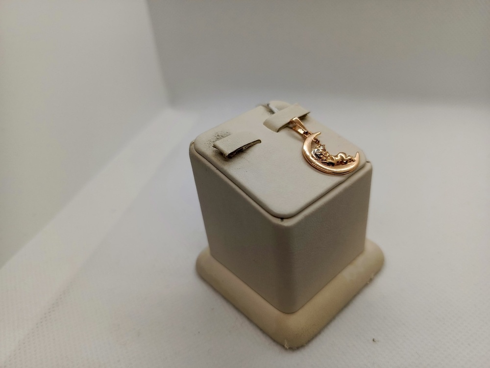 ПОДКМ585 ПОДВЕСКА С КАМНЕМ (Au 585)