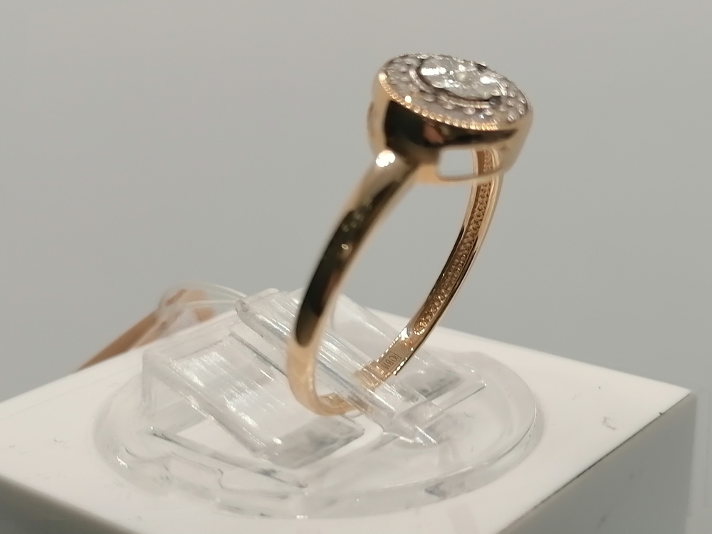 КОЛЬЦО БРИЛЛИАНТ (Au 585)