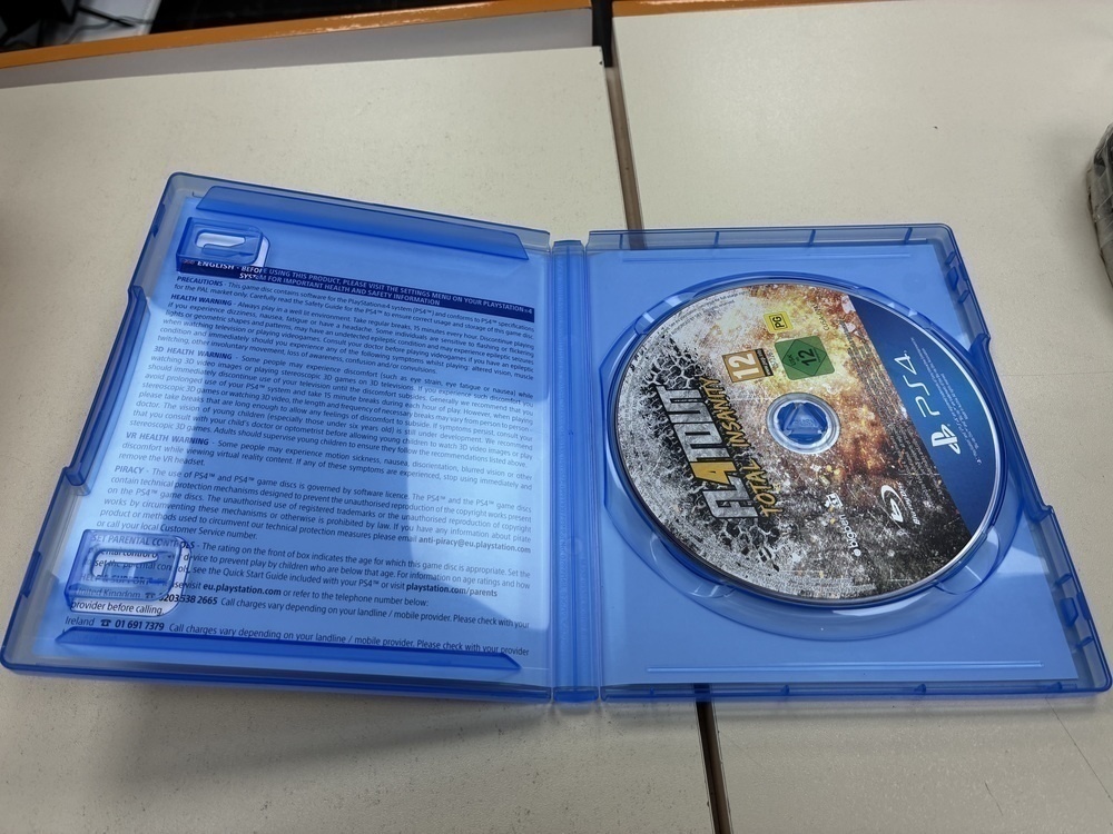 Игра PlayStation 4 Flatout 4 Total Insanity