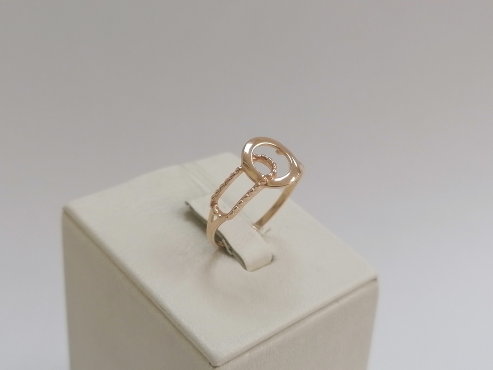 018987 КОЛЬЦО БЕЗ КАМНЯ (Au 585)