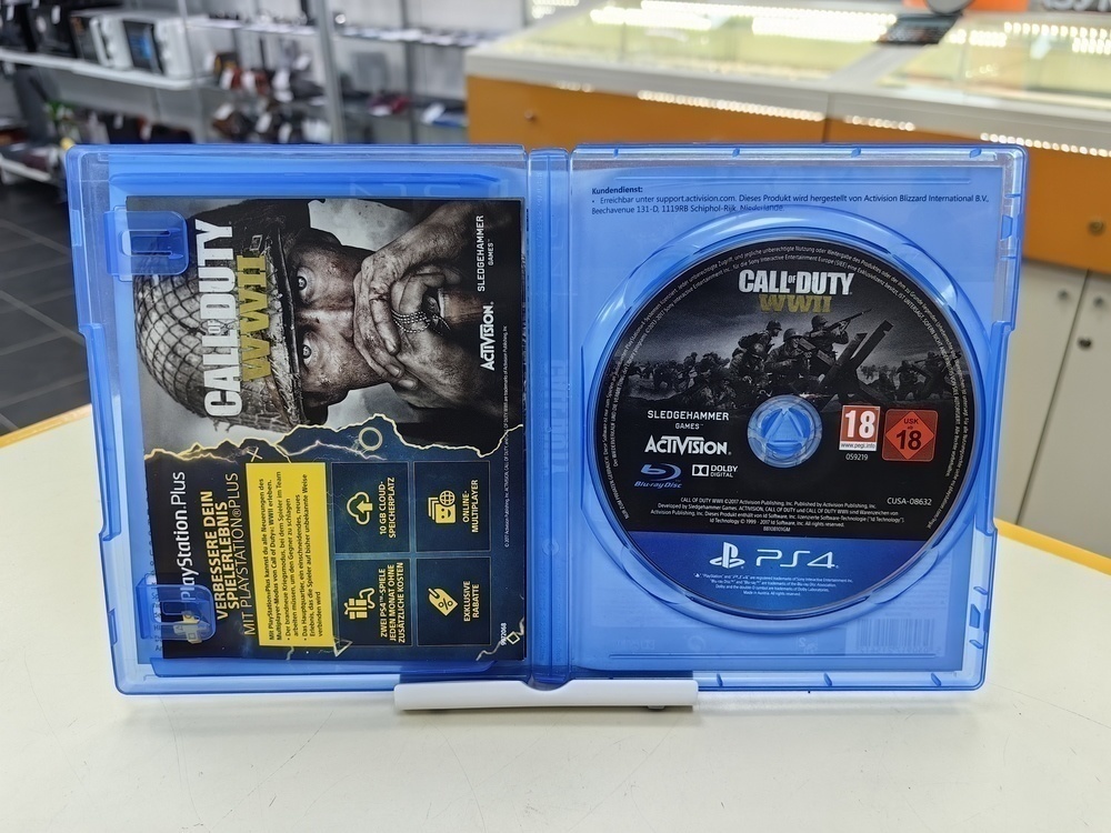 Игра Playstation 4 Call Of Duty WW2