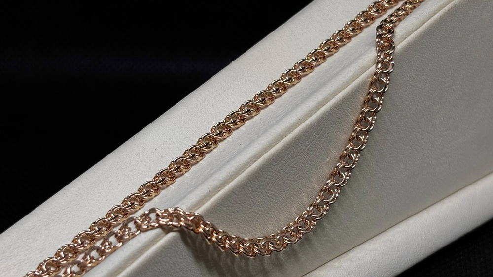 ЦЕПЬ ПОЛНОВЕСНАЯ Бисмарк (Au 585)