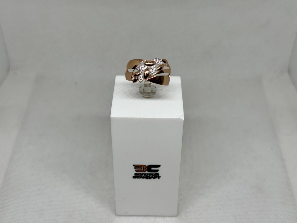 КОЛКМИ585 КОЛЬЦО С КАМНЯМИ (Au 585)