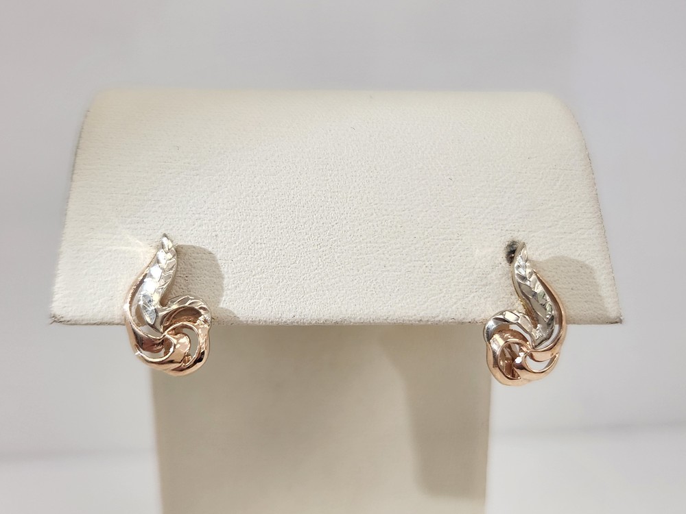 СЕРЬГИ БЕЗ КАМНЯ (Au 585)