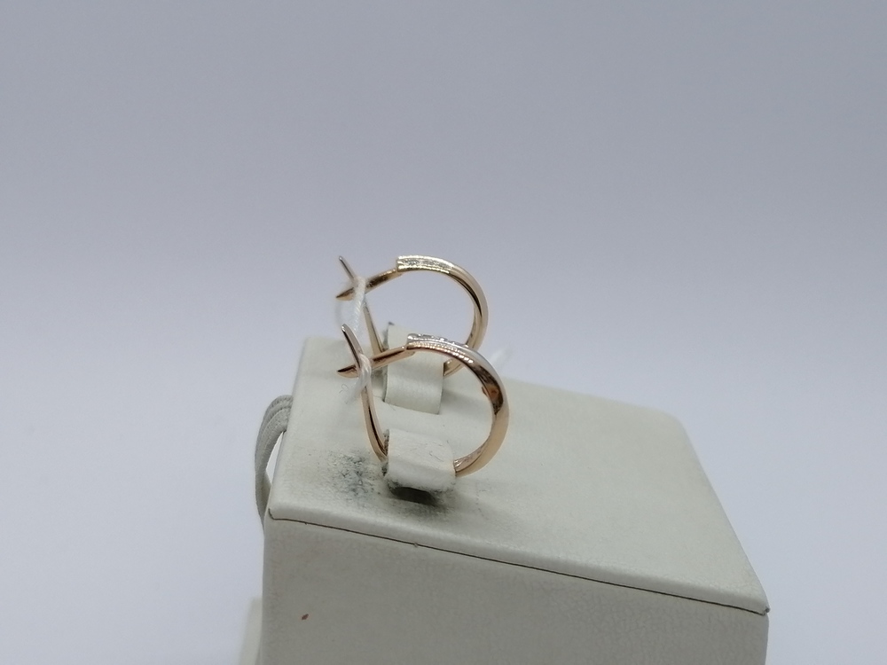 СКМИ585 СЕРЬГИ С КАМНЯМИ (Au 585)