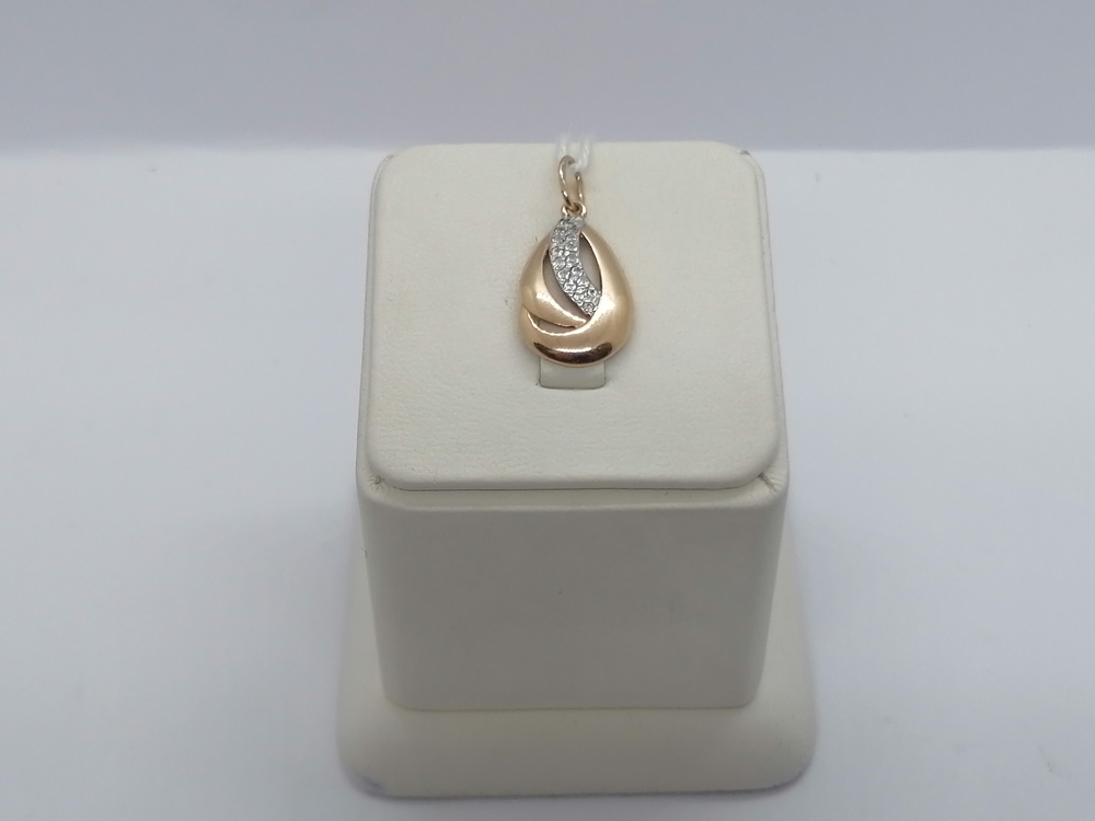 ПОДВЕСКА С КАМНЯМИ (Au 585)