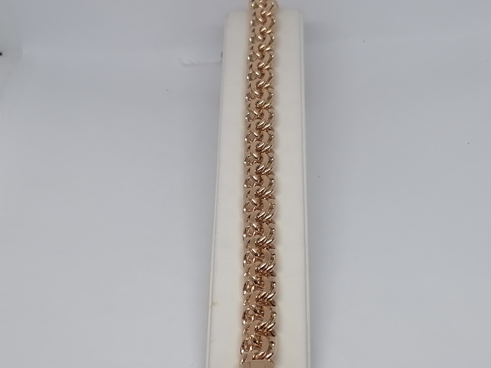 БЛБ585 БРАСЛЕТ ПОЛНОВЕСНЫЙ Бисмарк (Au 585)