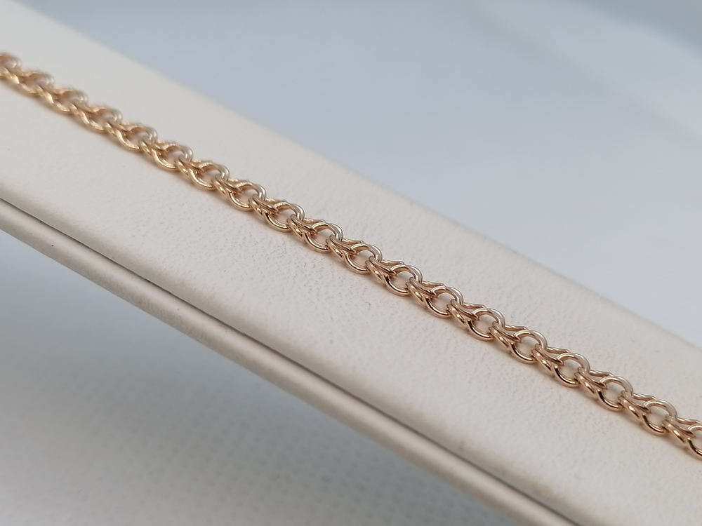 7050200-19 БРАСЛЕТ ПОЛНОВЕСНЫЙ Бисмарк (Au 585) 7050200-19 БРАСЛЕТ ПОЛНОВЕСНЫЙ Бисмарк (Au 585)