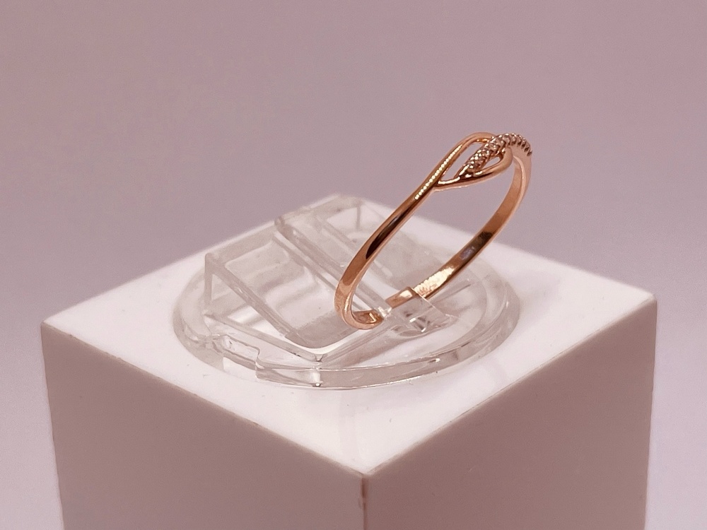 КОЛКМИ585 КОЛЬЦО С КАМНЯМИ (Au 585)