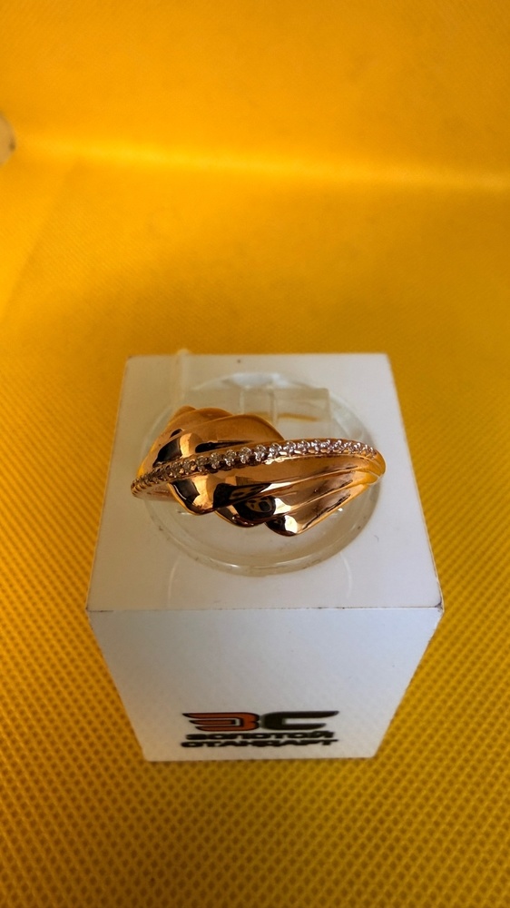 КОЛКМИ585 КОЛЬЦО С КАМНЯМИ (Au 585)