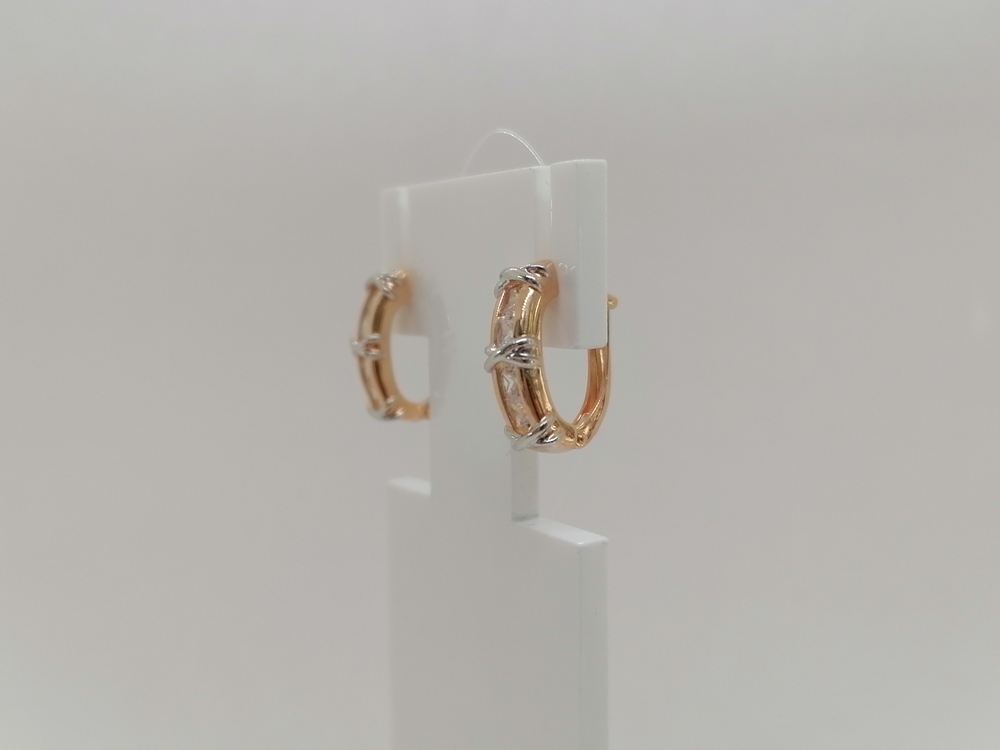 СЕРЬГИ С КАМНЯМИ (Au 585)