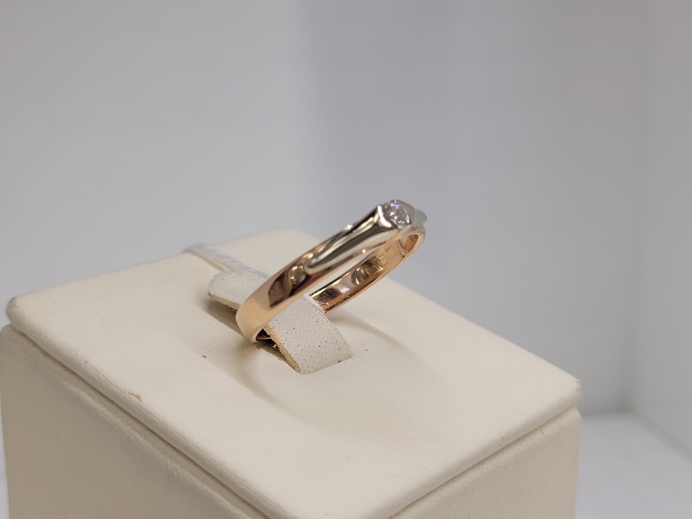 КОЛЬЦО БРИЛЛИАНТ Au 585