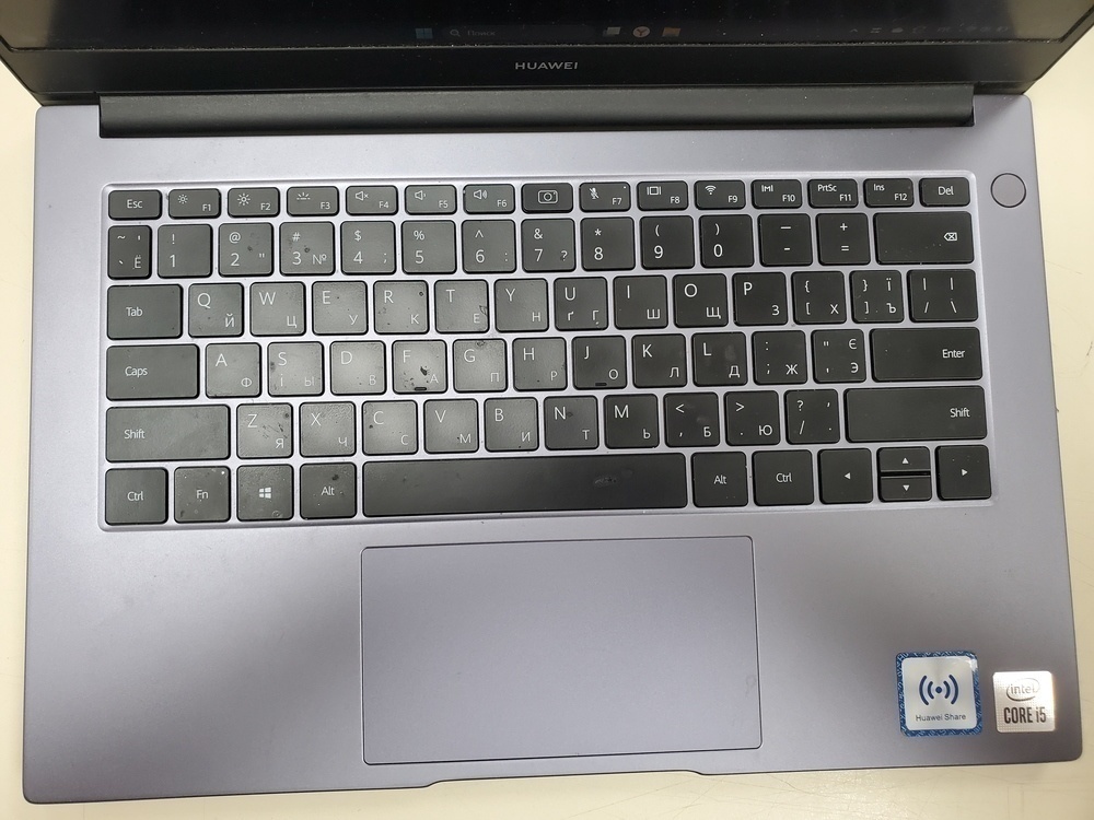 Ноутбук Huawei MateBook D 14; Core i5-10210U, Intel UHD Graphics, 8 Гб, 256 Гб, Нет