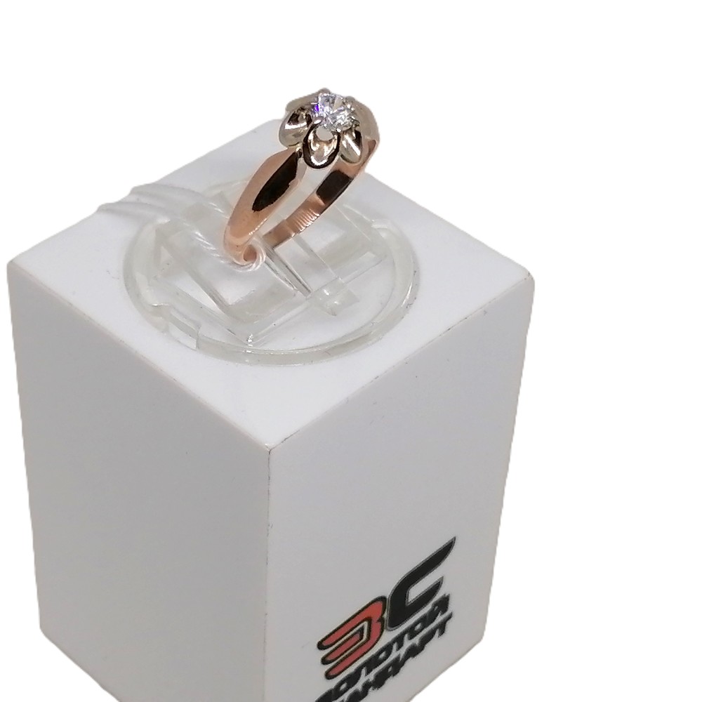 КОЛКМ585 КОЛЬЦО С КАМНЕМ (Au 585) КОЛКМ585 КОЛЬЦО С КАМНЕМ (Au 585)