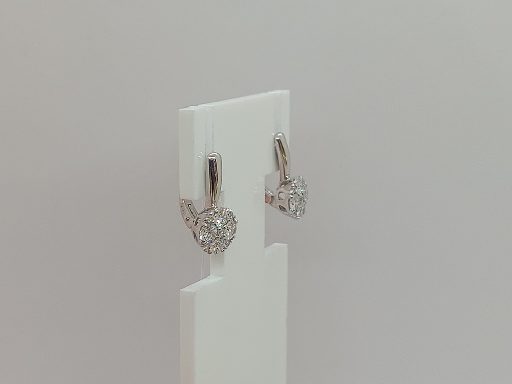 СЕРЬГИ БРИЛЛИАНТ (Au 585)