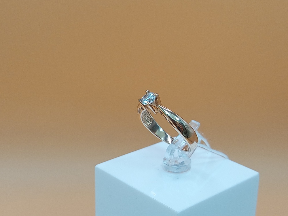 КОЛКМ585 КОЛЬЦО С КАМНЕМ (Au 585)