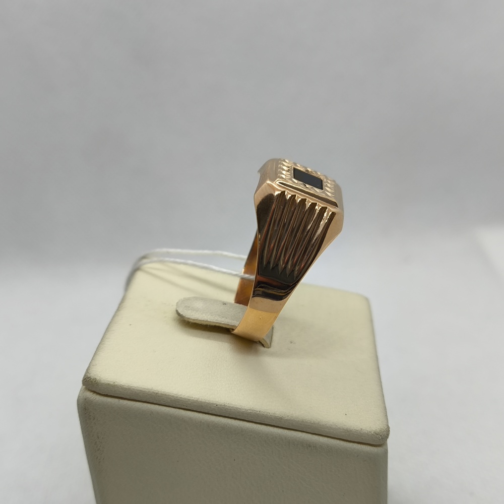 ПЕЧАТКА С КАМНЕМ (Au 585)