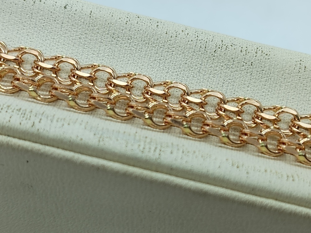 ЦЕПЬ ПОЛНОВЕСНАЯ Бисмарк (Au 585)