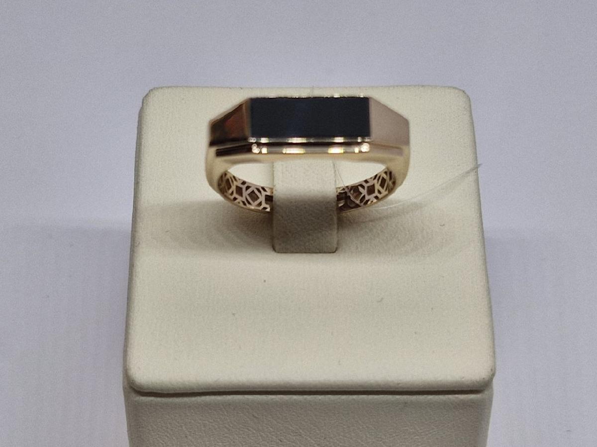 КОЛЬЦО ПЕЧАТКА с камнем (Au 585)