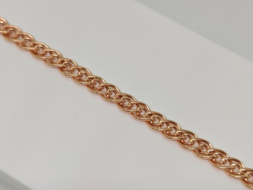 БРАСЛЕТ ПУСТОТЕЛЫЙ Нона (Au 585)