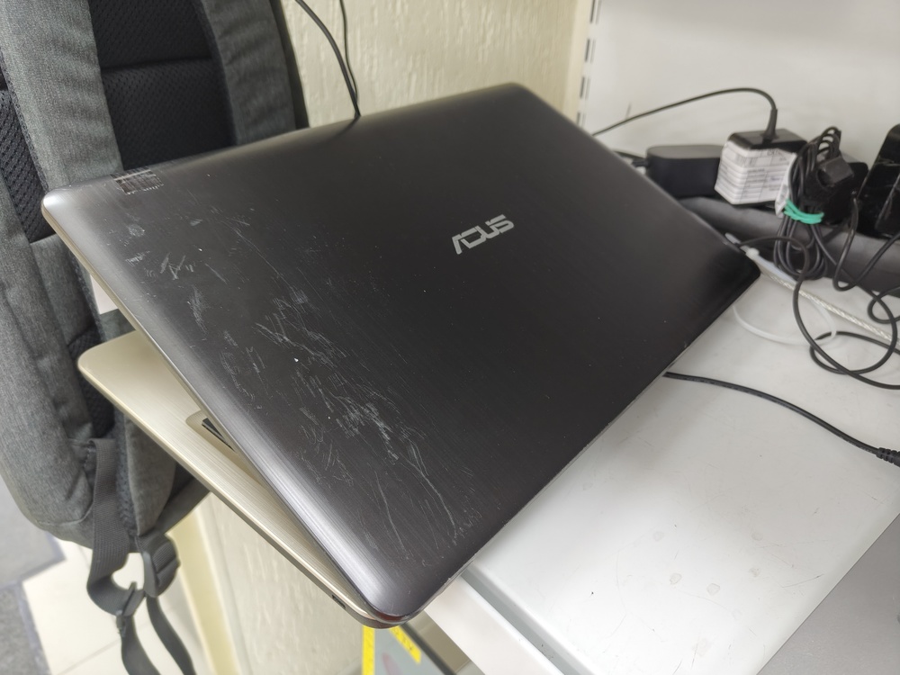 Ноутбук ASUS; Celeron N3350, Intel HD Graphics 500, 4 Гб, Нет, 500 Гб