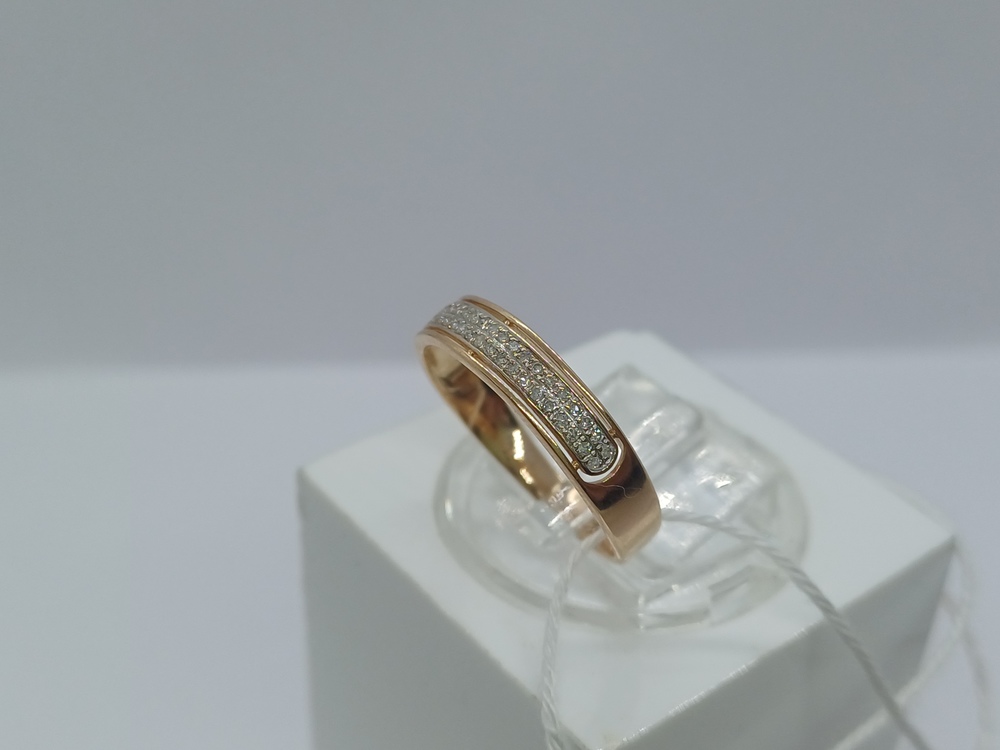 КОЛЬЦО БРИЛЛИАНТ Au 585