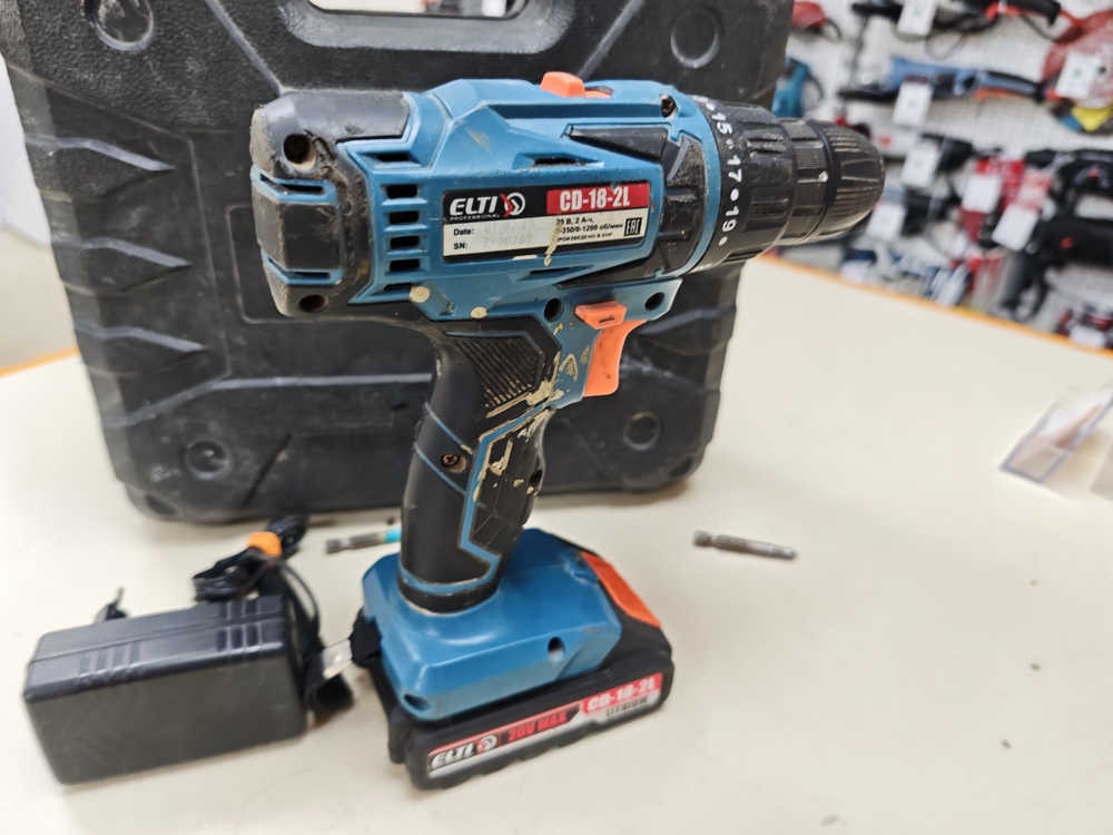 Шуруповерт ELTI CD-18-2L