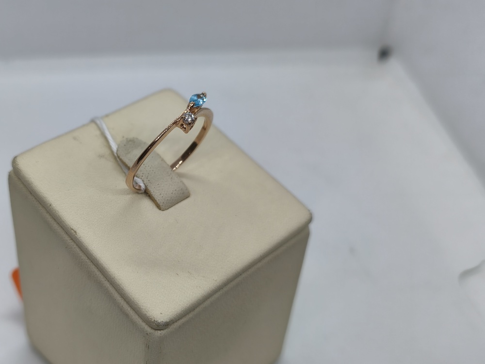 КОЛЬЦО БРИЛЛИАНТ Au 585