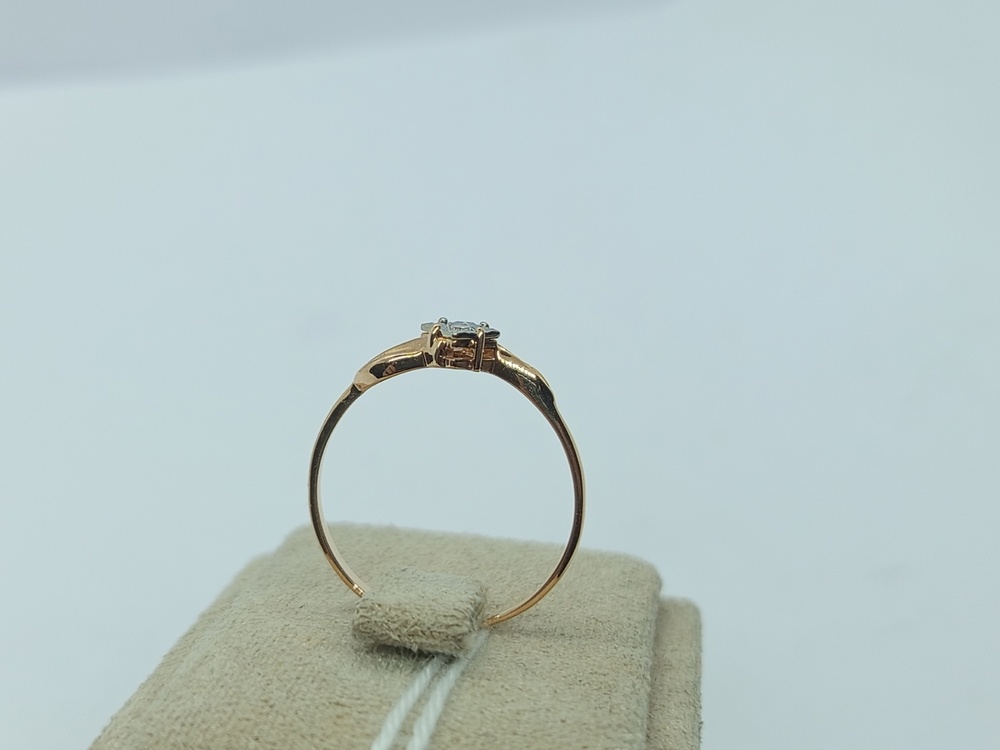 КОЛЬЦО БРИЛЛИАНТ Au 585