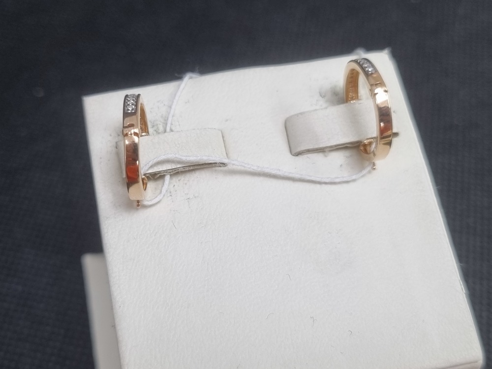 СЕРЬГИ БРИЛЛИАНТ (Au 585)