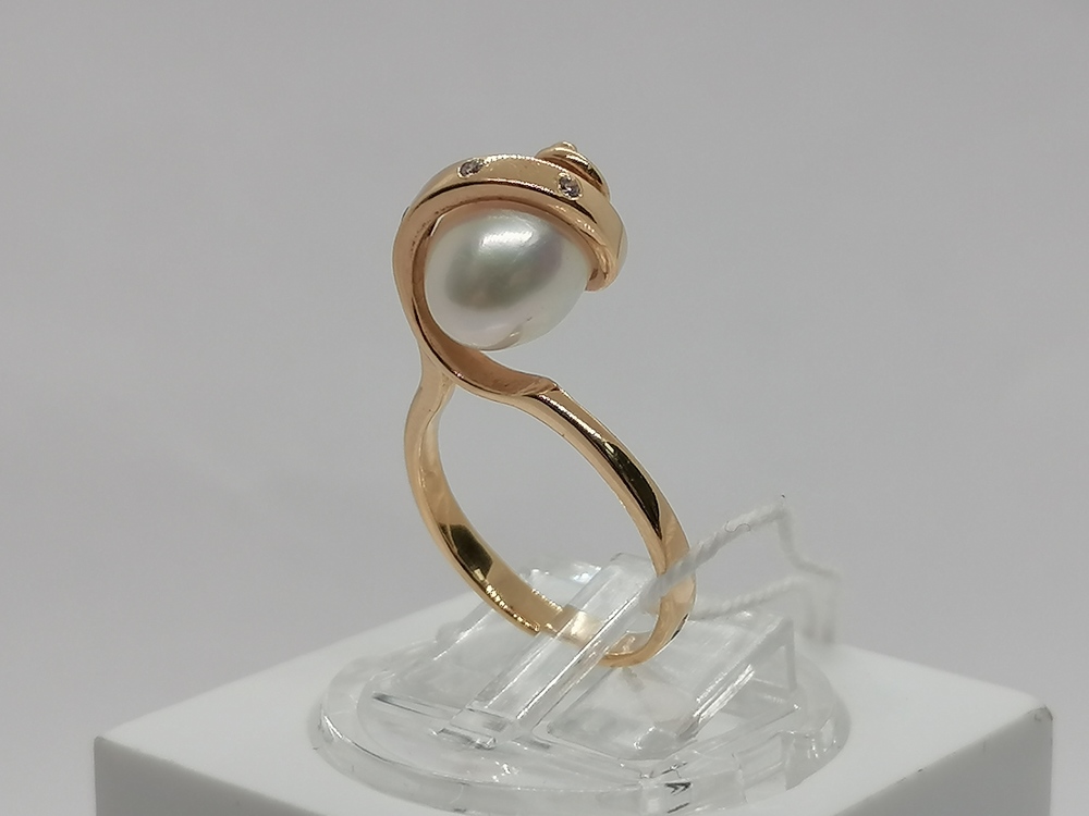 КОЛКМИ585 КОЛЬЦО С КАМНЯМИ (Au 585)